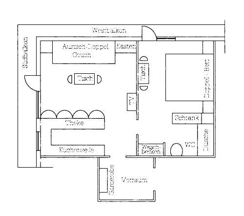Appartements Birkenhof بيروانغ الغرفة الصورة